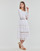 Υφασμάτινα Γυναίκα Μακριά Φορέματα Guess 3 QTR SLV AMBERLEE DRESS Άσπρο