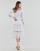Υφασμάτινα Γυναίκα Μακριά Φορέματα Guess 3 QTR SLV AMBERLEE DRESS Άσπρο