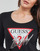 Υφασμάτινα Γυναίκα Μπλουζάκια με μακριά μανίκια Guess LS CN ICON TEE Black