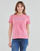 Υφασμάτινα Γυναίκα T-shirt με κοντά μανίκια Replay W3318C Ροζ