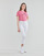 Υφασμάτινα Γυναίκα T-shirt με κοντά μανίκια Replay W3572A Ροζ