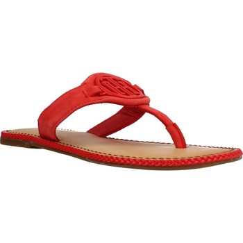 Παπούτσια Γυναίκα Σανδάλια / Πέδιλα Tommy Hilfiger ESSENTIAL HARDWARE FLAT Red