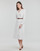 Υφασμάτινα Γυναίκα Μακριά Φορέματα MICHAEL Michael Kors PALM EYELET KATE DRESS Άσπρο