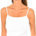 Υφασμάτινα Γυναίκα Αμάνικα / T-shirts χωρίς μανίκια Intimidea 210014-BIANCO Άσπρο