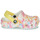Παπούτσια Κορίτσι Σαμπό Crocs CLASSIC CLOG  creative dye Άσπρο / Multi