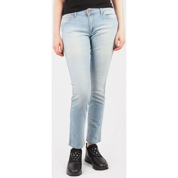 Υφασμάτινα Γυναίκα Skinny jeans Wrangler Hailey Sunfaded used W22TA322G Μπλέ