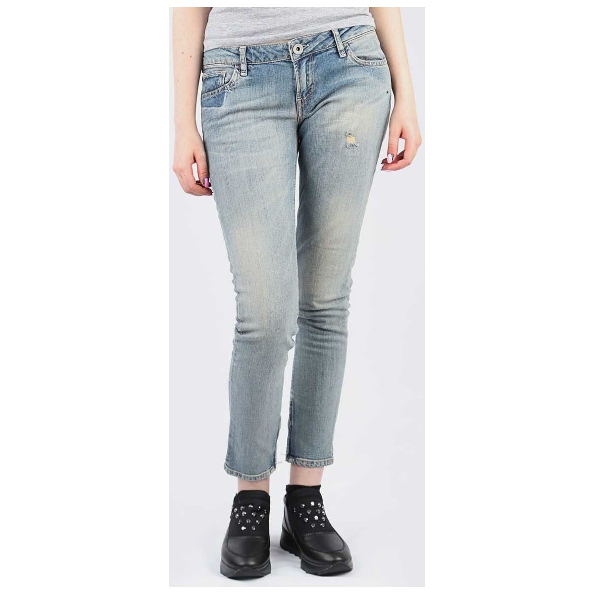 Υφασμάτινα Γυναίκα Skinny jeans Guess Beverly Skinny W22003D0HI0-LIFA Μπλέ