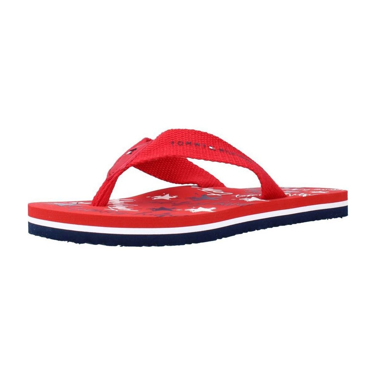 Παπούτσια Κορίτσι Σαγιονάρες Tommy Hilfiger STARS PRINT FLIP FLOP Red