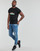 Υφασμάτινα T-shirt με κοντά μανίκια Yurban PEDRIO Black
