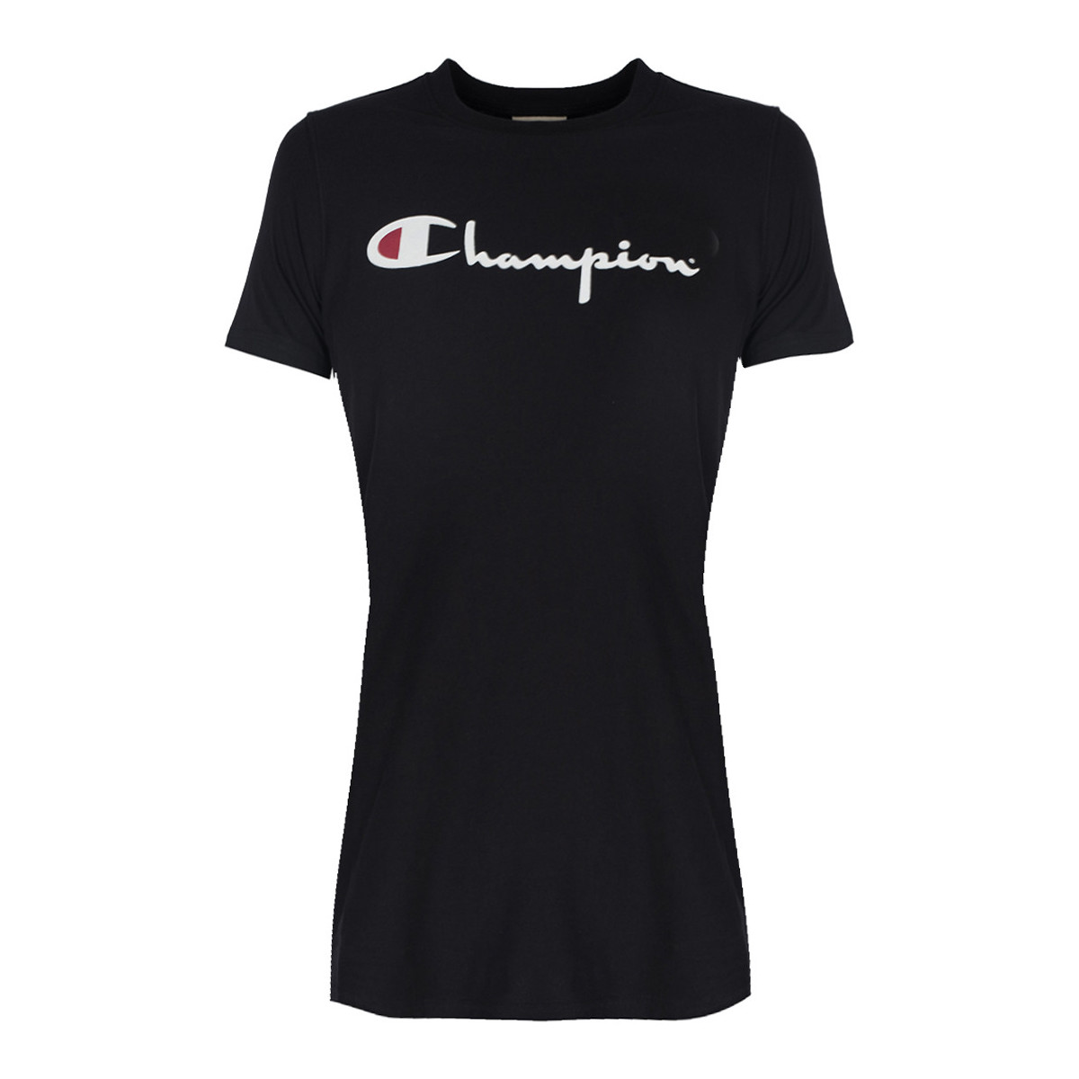 Υφασμάτινα Γυναίκα T-shirt με κοντά μανίκια Champion 110045 Black