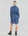 Υφασμάτινα Γυναίκα Κοντά Φορέματα Liu Jo ABITO CAMICIA DEN.BLUE PRINTS WASH Μπλέ