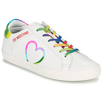Παπούτσια Γυναίκα Χαμηλά Sneakers Love Moschino JA15442G1E Άσπρο / Multicolour