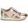 Παπούτσια Γυναίκα Χαμηλά Sneakers MICHAEL Michael Kors DASH TRAINER Ροζ / Nude / Ροζ / Χρυσο