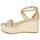 Παπούτσια Γυναίκα Σανδάλια / Πέδιλα MICHAEL Michael Kors SERENA WEDGE ESPADRILLE Gold