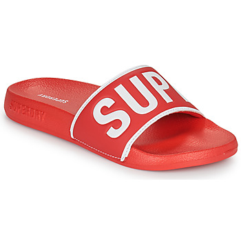 Παπούτσια Γυναίκα σαγιονάρες Superdry Code Core Pool Slide Red
