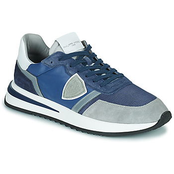 Παπούτσια Άνδρας Χαμηλά Sneakers Philippe Model TROPEZ 2.1 LOW MAN Μπλέ / Grey