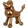 Σπίτι Αγαλματίδια και  Signes Grimalt Σχήμα Σκύλου Gold