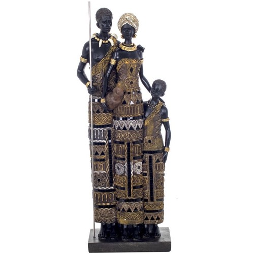 Σπίτι Αγαλματίδια και  Signes Grimalt Αφρικανική Φιγούρα Black