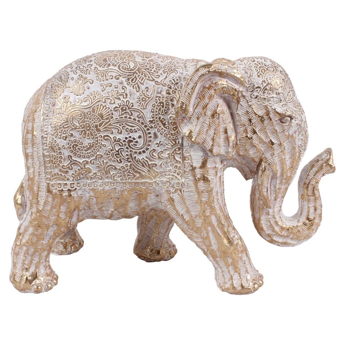 Σπίτι Αγαλματίδια και  Signes Grimalt Φιγούρα Ελέφαντα Άσπρο
