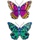 Σπίτι Αγαλματίδια και  Signes Grimalt Πεταλούδες Εικόνα 2 Μονάδες Multicolour