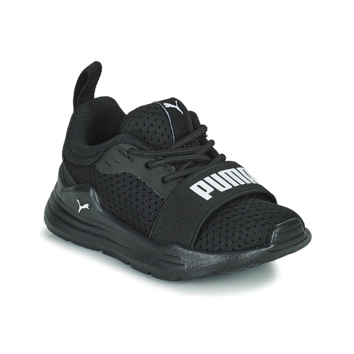 Παπούτσια Παιδί Χαμηλά Sneakers Puma Wired Run AC Inf Black / Άσπρο