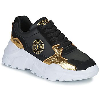 Παπούτσια Γυναίκα Χαμηλά Sneakers Versace Jeans Couture 72VA3SC7 Black / Gold