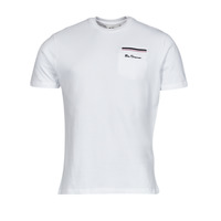 Υφασμάτινα Άνδρας T-shirt με κοντά μανίκια Ben Sherman PIQUE POCKETT Άσπρο