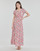Υφασμάτινα Γυναίκα Μακριά Φορέματα Naf Naf KROSALIA R1 Ροζ