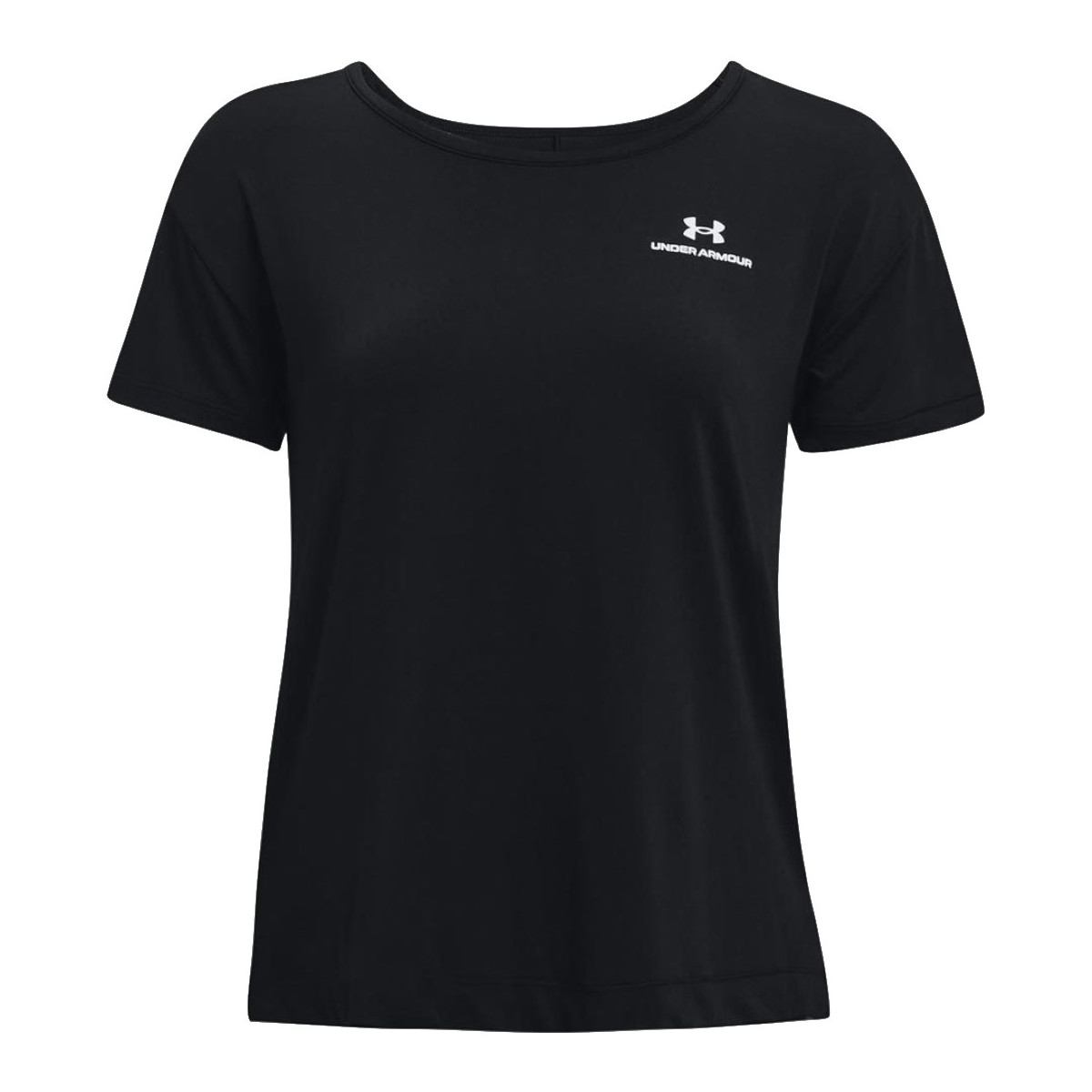 Υφασμάτινα Γυναίκα T-shirt με κοντά μανίκια Under Armour Rush Energy Core Short Sleeve Black