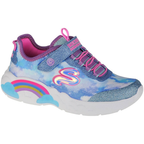 Παπούτσια Κορίτσι Χαμηλά Sneakers Skechers Rainbow Racer Μπλέ