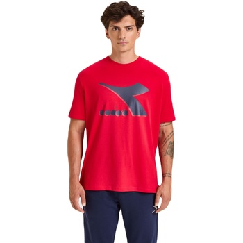Υφασμάτινα Άνδρας Αμάνικα / T-shirts χωρίς μανίκια Diadora Ss Shield Red