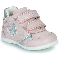 Παπούτσια Κορίτσι Χαμηλά Sneakers Geox B ELTHAN GIRL A Ροζ / Silver