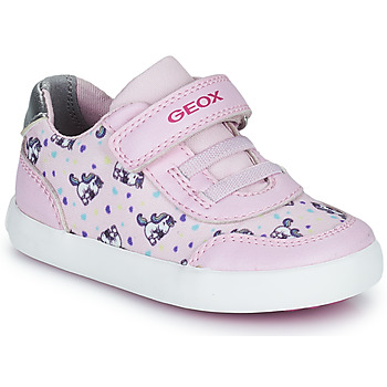 Παπούτσια Κορίτσι Χαμηλά Sneakers Geox B GISLI GIRL A Ροζ