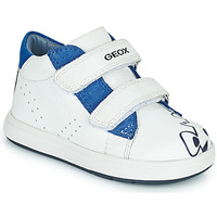 Παπούτσια Παιδί Χαμηλά Sneakers Geox B BIGLIA BOY Άσπρο / Μπλέ