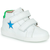 Παπούτσια Παιδί Ψηλά Sneakers Bisgaard VINCENT Άσπρο / Μπλέ / Green