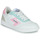 Παπούτσια Γυναίκα Χαμηλά Sneakers Le Temps des Cerises FLASH Άσπρο / Ροζ