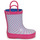 Παπούτσια Κορίτσι Μπότες βροχής Be Only MELLI Ροζ / Μπλέ / Άσπρο