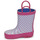 Παπούτσια Κορίτσι Μπότες βροχής Be Only MELLI Ροζ / Μπλέ / Άσπρο