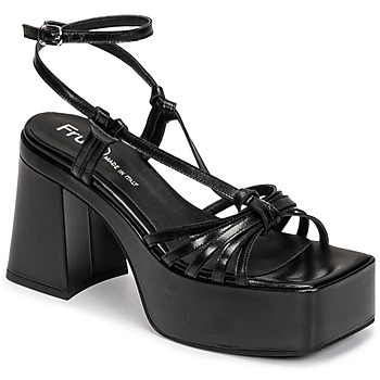 Παπούτσια Γυναίκα Σανδάλια / Πέδιλα Fru.it  Black