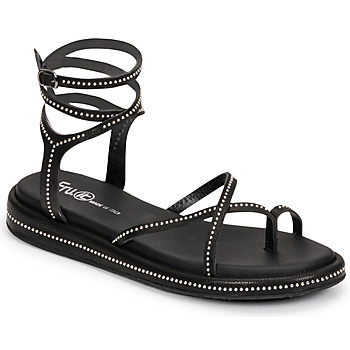 Παπούτσια Γυναίκα Σανδάλια / Πέδιλα Fru.it  Black