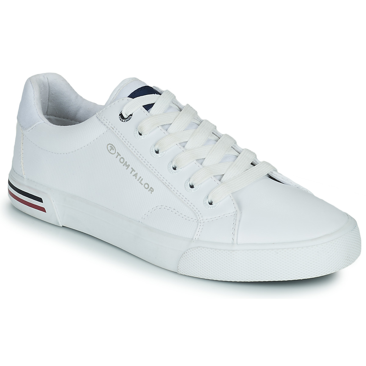 Παπούτσια Άνδρας Χαμηλά Sneakers Tom Tailor 3283201 Άσπρο