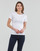 Υφασμάτινα Γυναίκα T-shirt με κοντά μανίκια Petit Bateau NIMOPHORE Άσπρο