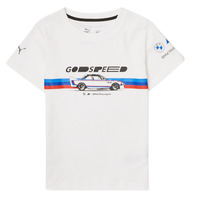 Υφασμάτινα Αγόρι T-shirt με κοντά μανίκια Puma BMW MMS KIDS CAR GRAPHIC TEE Άσπρο