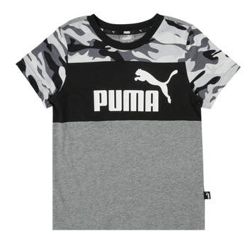 Υφασμάτινα Αγόρι T-shirt με κοντά μανίκια Puma ESS CAMO TEE Multicolour