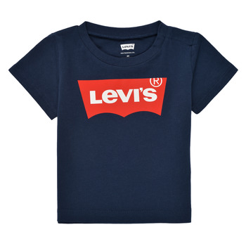 Υφασμάτινα Παιδί T-shirt με κοντά μανίκια Levi's BATWING TEE Marine