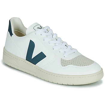 Παπούτσια Χαμηλά Sneakers Veja V-10 Άσπρο / Μπλέ