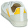 Παπούτσια Παιδί Χαμηλά Sneakers Veja Small V-10 Velcro Άσπρο / Yellow