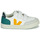 Παπούτσια Παιδί Χαμηλά Sneakers Veja Small V-12 Velcro Άσπρο / Yellow / Green