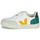 Παπούτσια Παιδί Χαμηλά Sneakers Veja Small V-12 Velcro Άσπρο / Yellow / Green