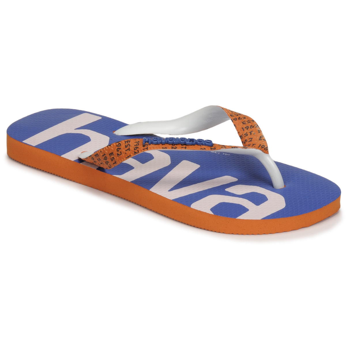 Παπούτσια Σαγιονάρες Havaianas TOP LOGOMANIA MID TECH Μπλέ / Orange